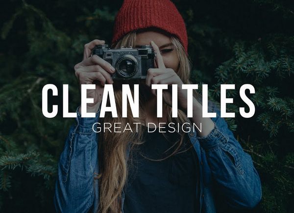 Professional Titling Tips & Tricks Professional Titling Tips & Tricks