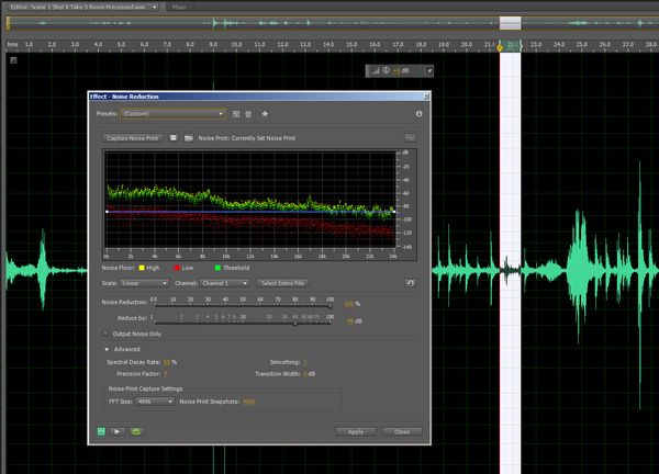 Fixing Audio in Post was held on Wednesday, 12 June 2013